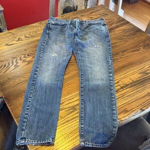 J. Crew Men’s Straight Leg Blue Denim Jeans